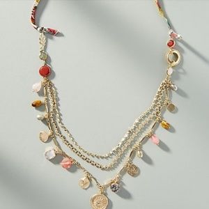 Anthro Beaded necklace
